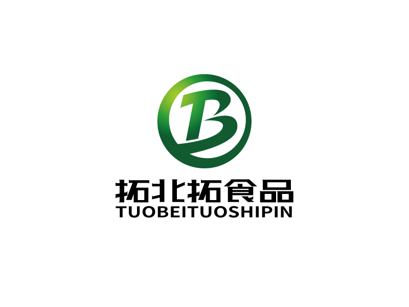 張俊的拓北拓食品logo設計