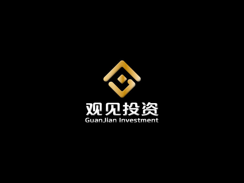 高明奇的標(biāo)志：觀見投資         公司名稱：福建省觀見投資咨詢有限公司logo設(shè)計