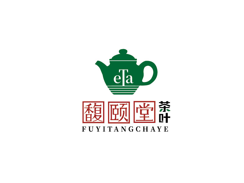 李寧的馥頤堂茶葉logo設(shè)計(jì)