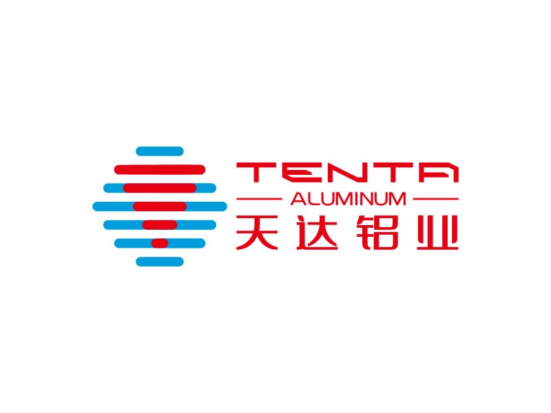 譚家強(qiáng)的天達(dá)鋁業(yè)    Tenta Aluminumlogo設(shè)計(jì)