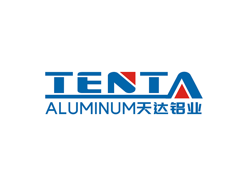 吳世昌的天達(dá)鋁業(yè)    Tenta Aluminumlogo設(shè)計(jì)