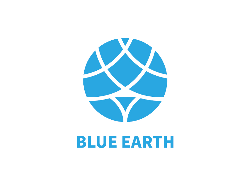 李寧的Blue Earth勞保用品行業(yè)logo設計