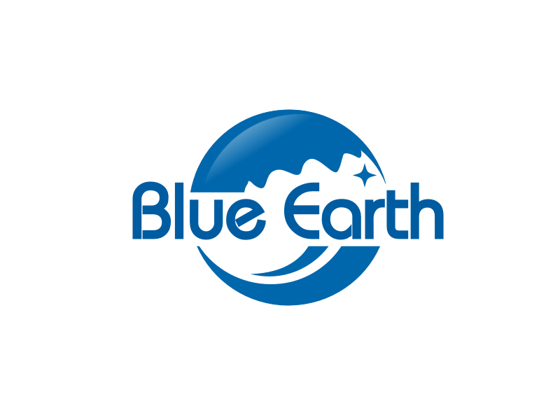 梁宗龍的Blue Earth勞保用品行業(yè)logo設計