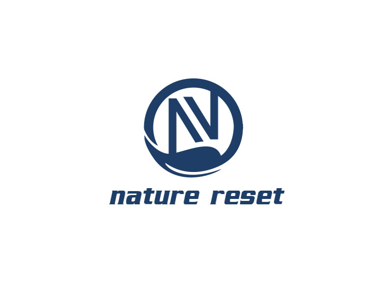 朱紅娟的nature resetlogo設計