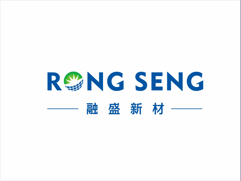 Ming的融盛新材  RONG SENGlogo設(shè)計(jì)