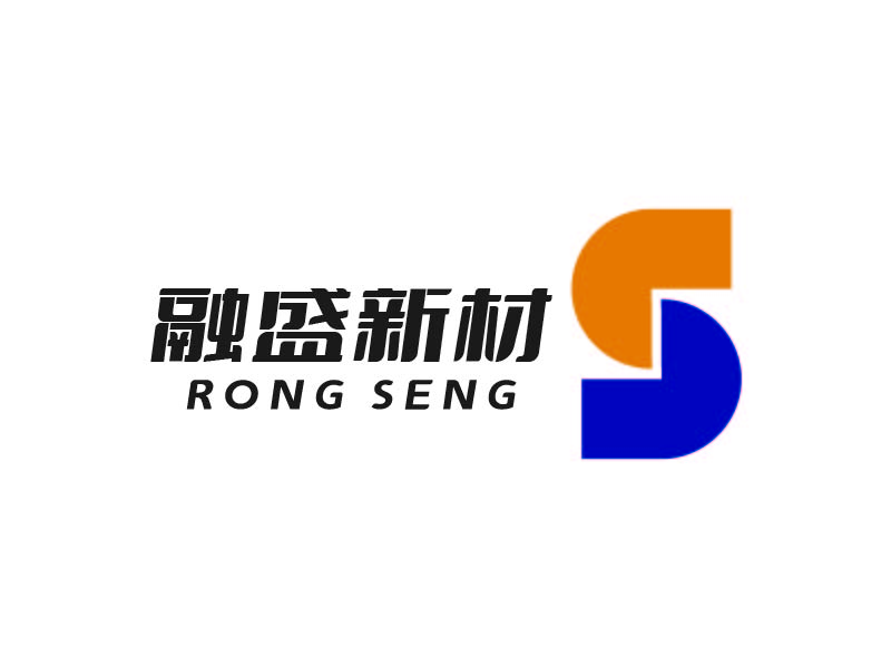 魏娟的融盛新材  RONG SENGlogo設(shè)計(jì)