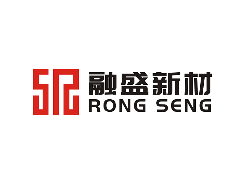 周都響的融盛新材  RONG SENGlogo設(shè)計(jì)