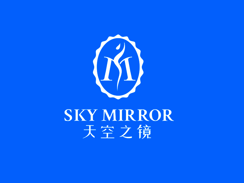 李杰的天空之鏡 Sky MIrrorlogo設(shè)計(jì)