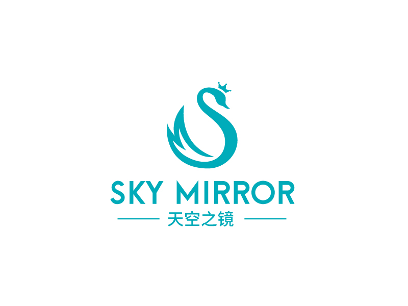 張俊的天空之鏡 Sky MIrrorlogo設(shè)計(jì)