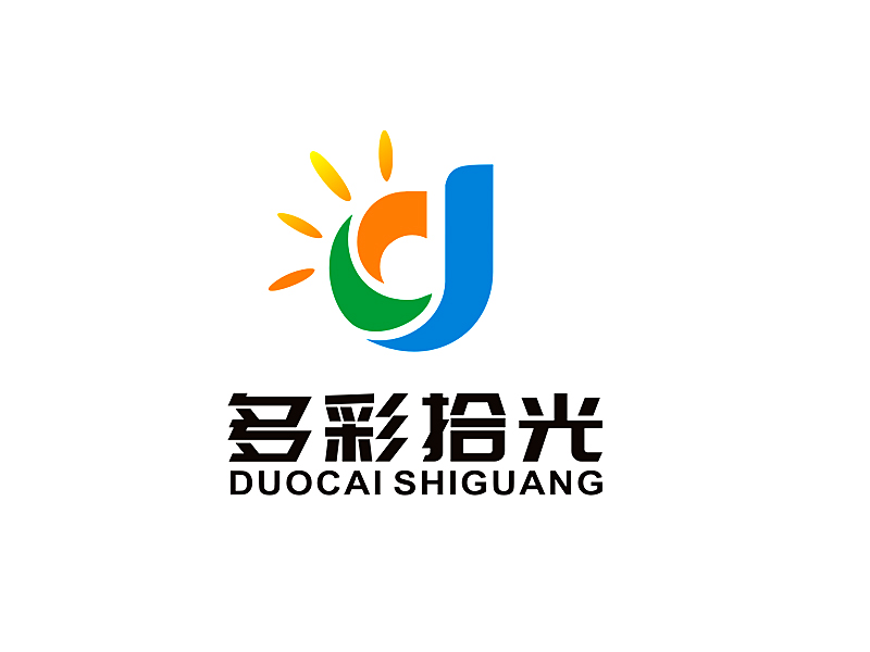 李杰的多彩拾光logo設計