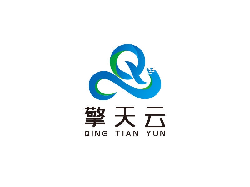 宋從堯的擎天云qingtianyunlogo設(shè)計(jì)