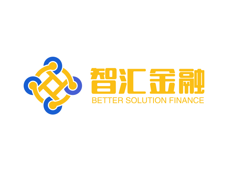 莊胥超的智匯金融 better solution financelogo設(shè)計(jì)