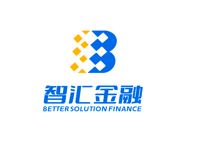 李杰的智匯金融 better solution financelogo設(shè)計(jì)