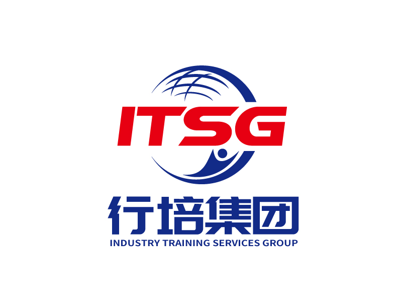 張俊的行培集團(tuán)（Industry Training Services Group）logo設(shè)計(jì)