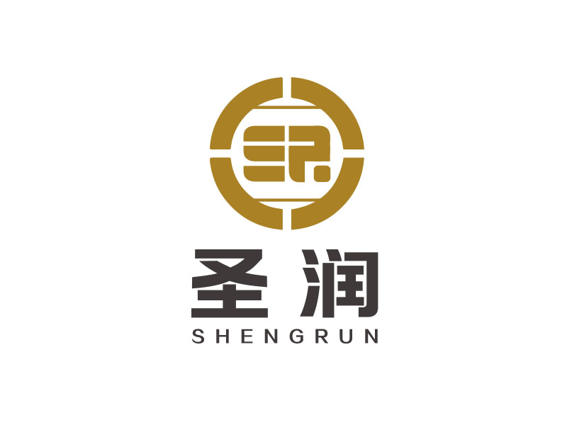 朱紅娟的圣潤logo設計