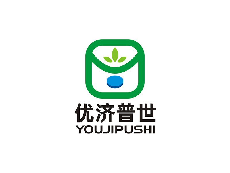 周都響的優(yōu)濟(jì)普世醫(yī)藥（杭州）有限公司logo設(shè)計(jì)