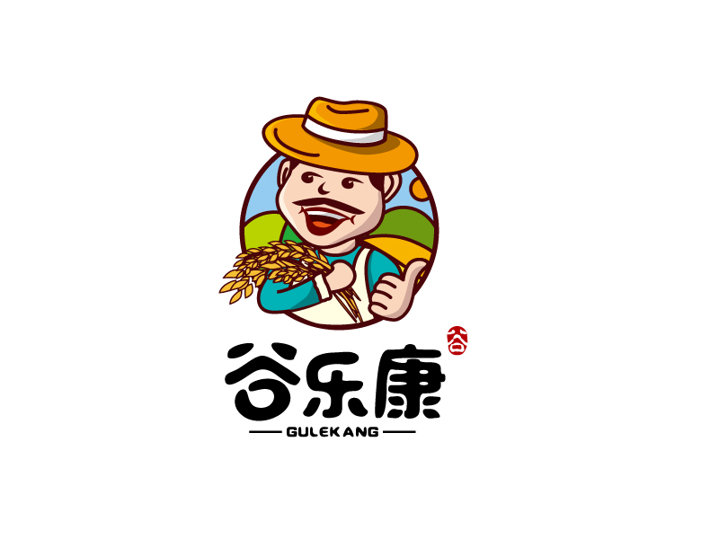 張俊的谷樂康logo設(shè)計(jì)