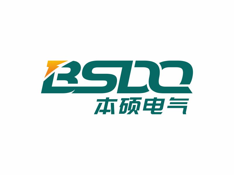 何嘉健的BSDQ/本碩電氣logo設計