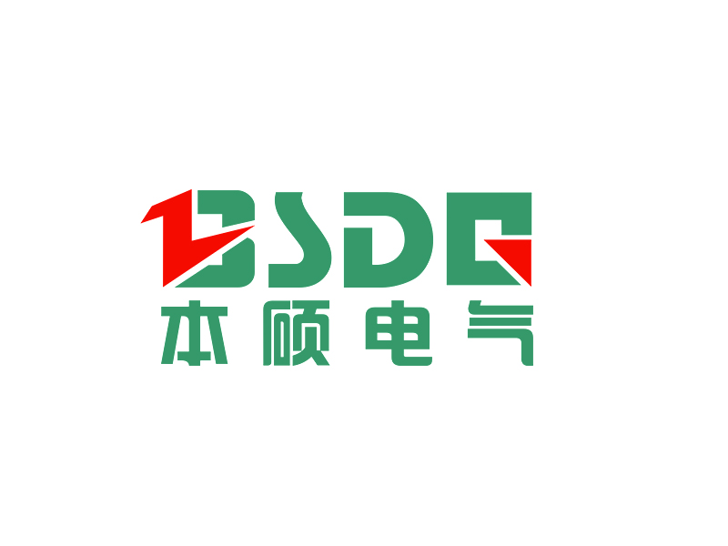 李杰的BSDQ/本碩電氣logo設計