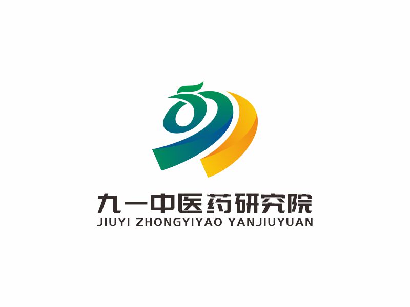 何嘉健的九一中醫(yī)藥研究院logo設(shè)計