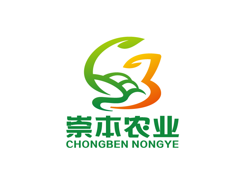 葉美寶的崇本農(nóng)業(yè)logo設(shè)計(jì)