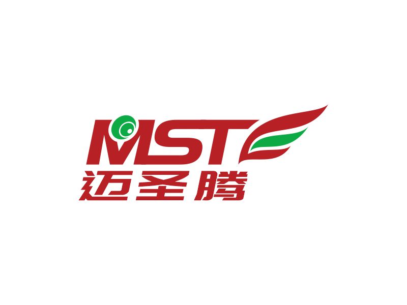 何嘉健的MSTE 邁圣騰logo設計