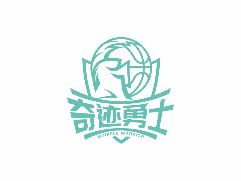 何嘉健的奇跡勇士logo設計