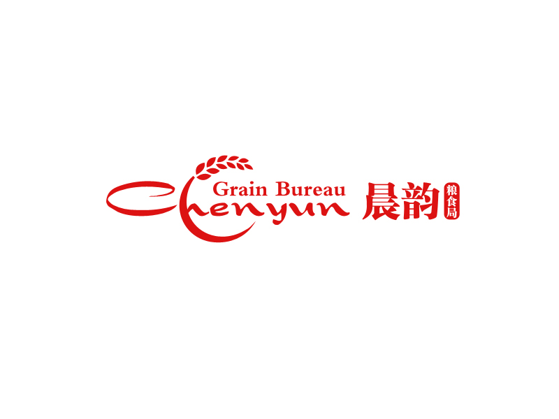 馬丞的Chenyun Grain Bureau 晨韻糧食局logo設(shè)計(jì)