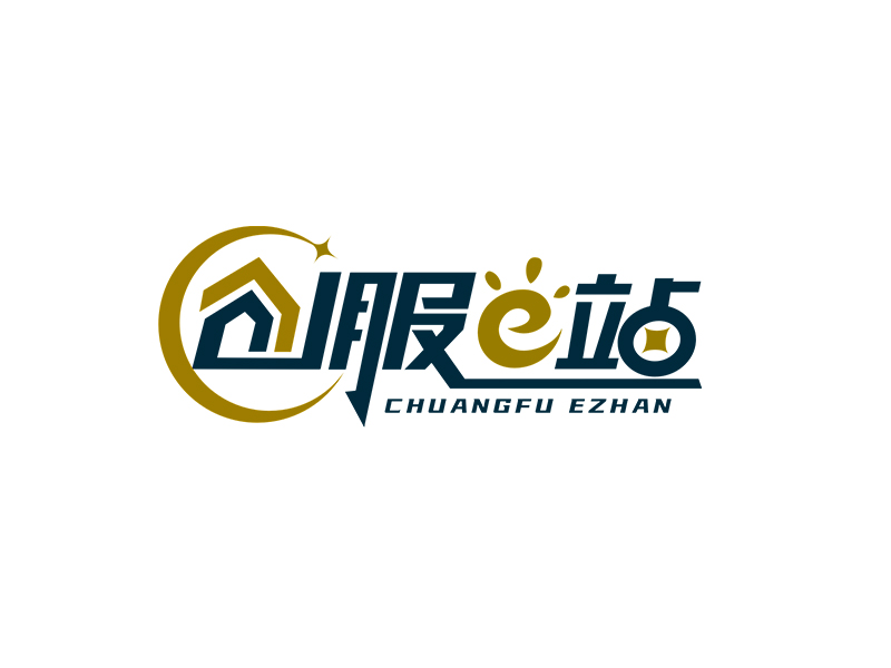 創(chuàng)服e站logo設(shè)計(jì)