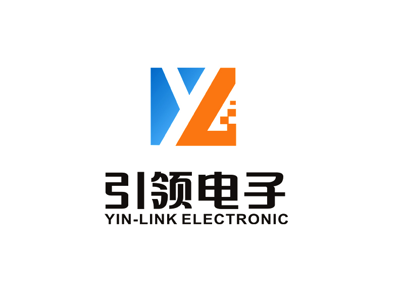 李杰的引領(lǐng)電子/Yin-Link Electroniclogo設(shè)計(jì)