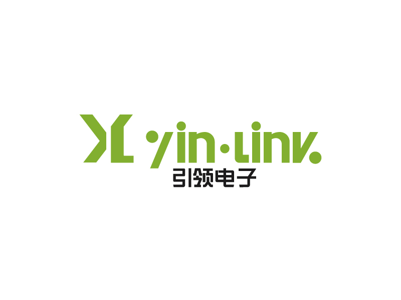 唐國強的引領(lǐng)電子/Yin-Link Electroniclogo設(shè)計