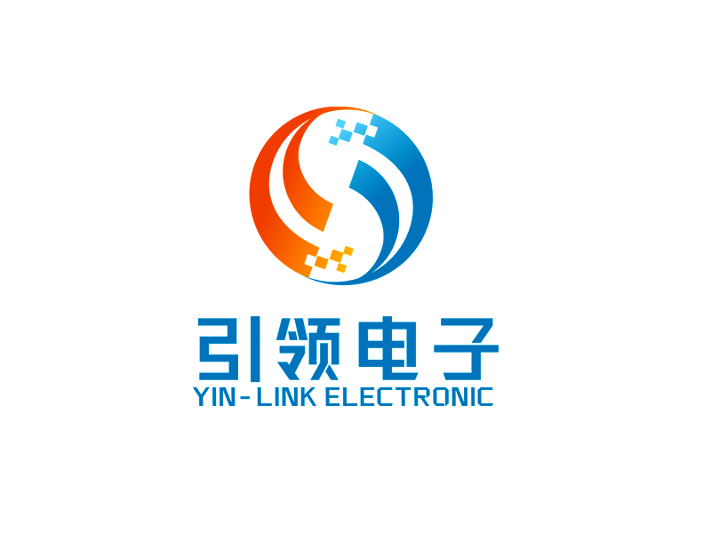 李杰的引領(lǐng)電子/Yin-Link Electroniclogo設(shè)計