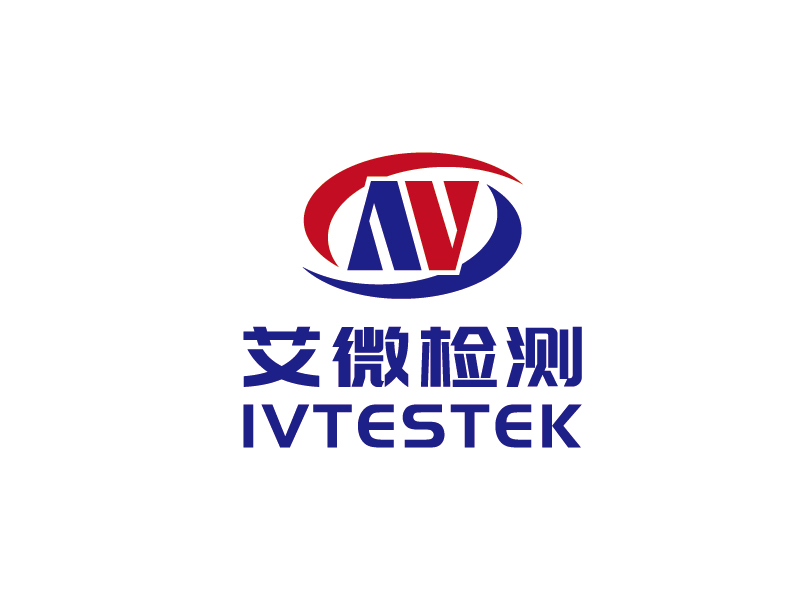 李寧的艾微檢測/IV Testeklogo設(shè)計(jì)