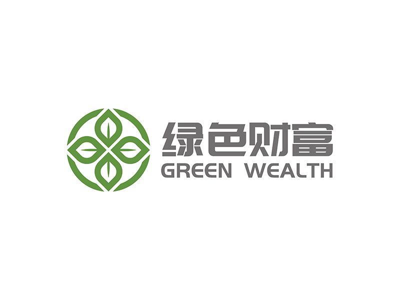 周都響的綠色財富 金融服務定制LOGO設計logo設計