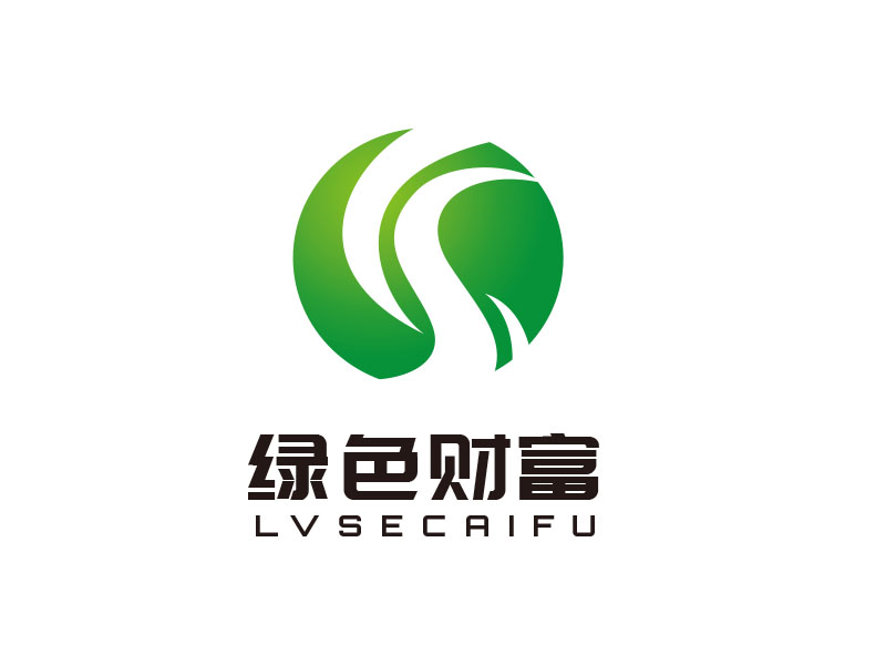 朱紅娟的綠色財富 金融服務定制LOGO設計logo設計