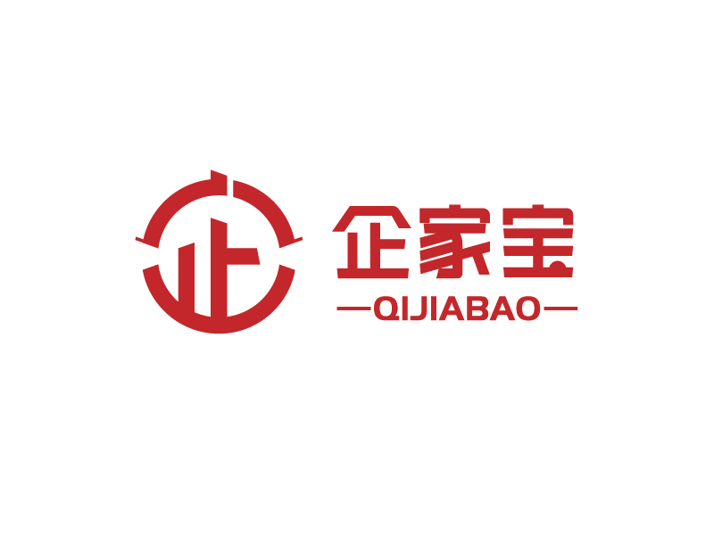 唐國(guó)強(qiáng)的企家寶logo設(shè)計(jì)