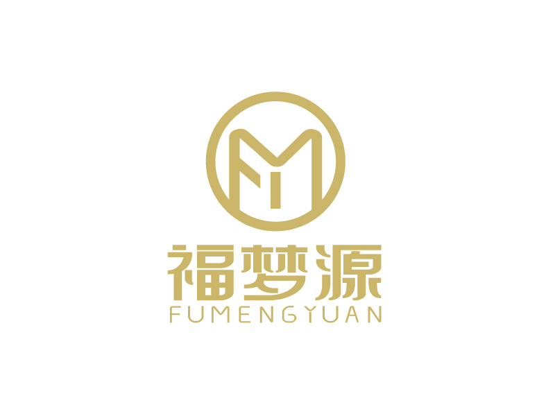 張俊的福夢(mèng)源 字體logo定制設(shè)計(jì)logo設(shè)計(jì)