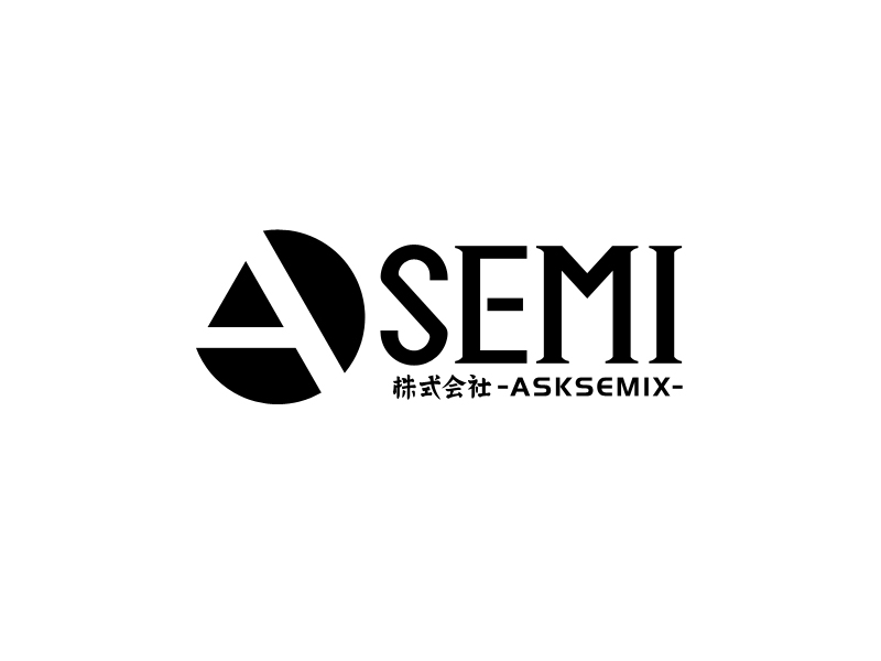 馬丞的株式會社ASKSEMIXlogo設(shè)計