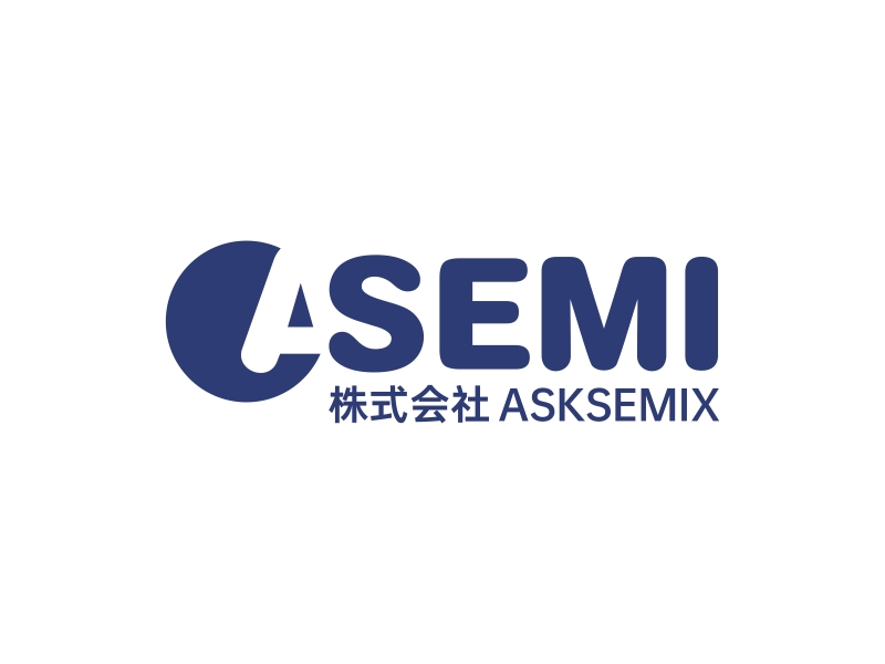 林思源的株式會社ASKSEMIXlogo設(shè)計