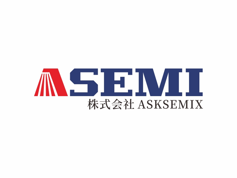 林思源的株式會社ASKSEMIXlogo設(shè)計