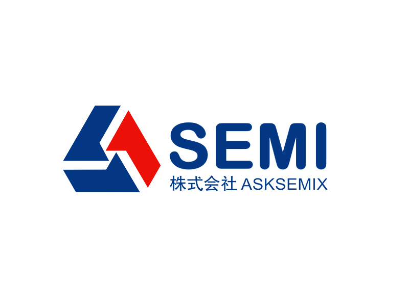 李杰的株式會社ASKSEMIXlogo設(shè)計