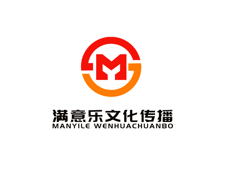 李杰的滿意樂文化傳播（上海）有限公司logo設(shè)計