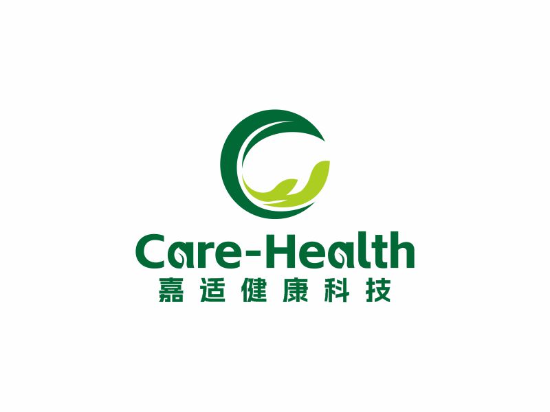 何嘉健的Care-Health/嘉適健康科技有限公司logo設(shè)計