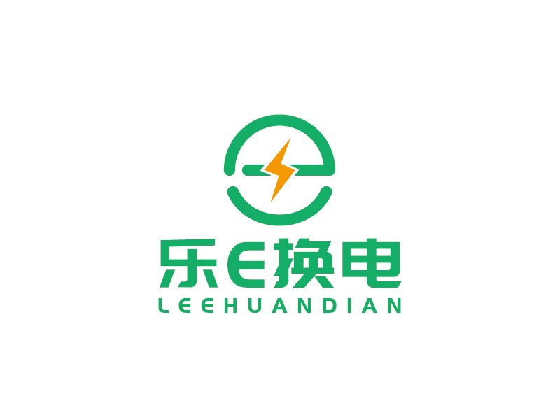 李寧的樂E換電logo設(shè)計