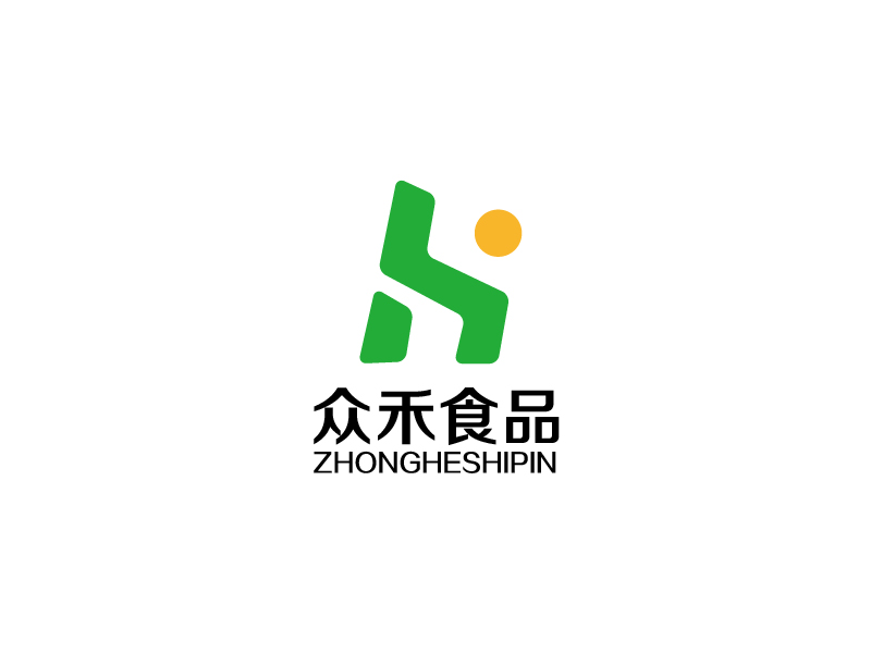 深圳市眾禾食品有限公司logo設(shè)計