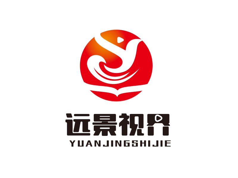 朱紅娟的北京遠景視界文化傳媒有限公司logo設(shè)計