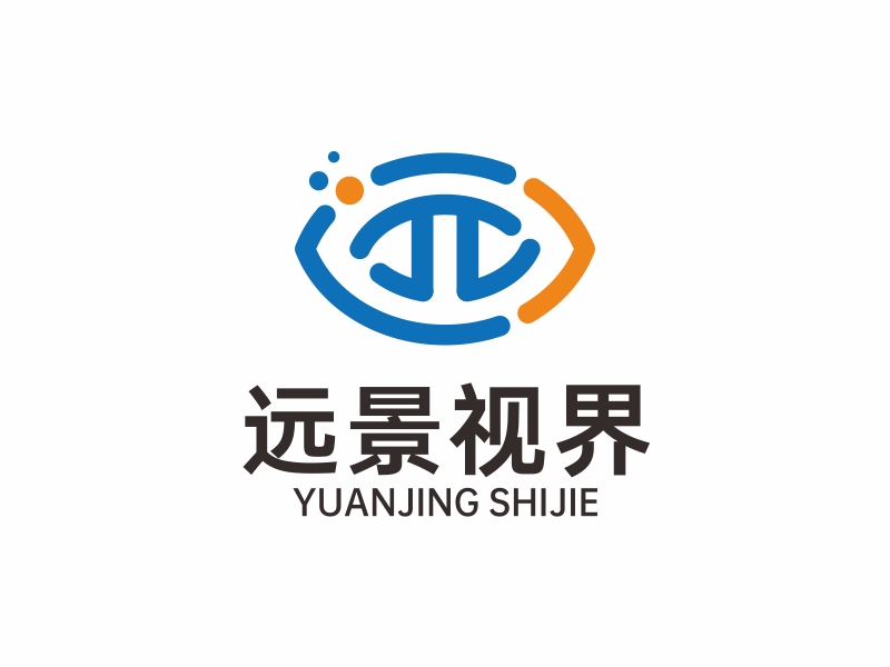 林思源的北京遠景視界文化傳媒有限公司logo設(shè)計