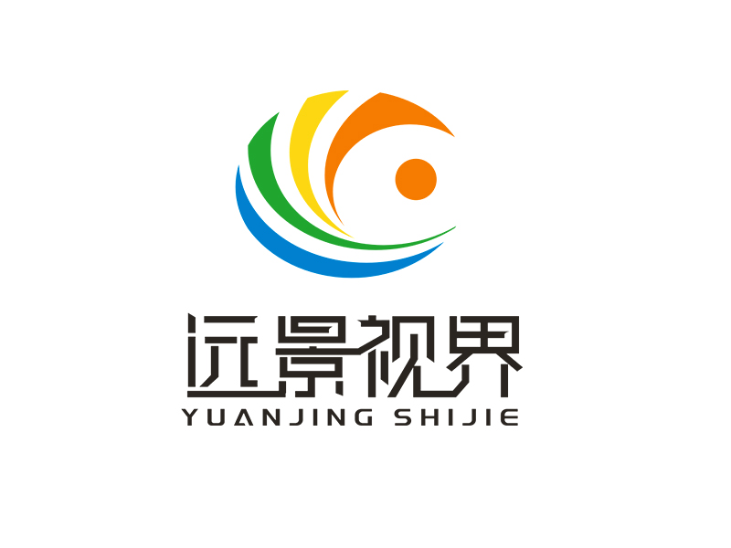 李杰的北京遠景視界文化傳媒有限公司logo設(shè)計