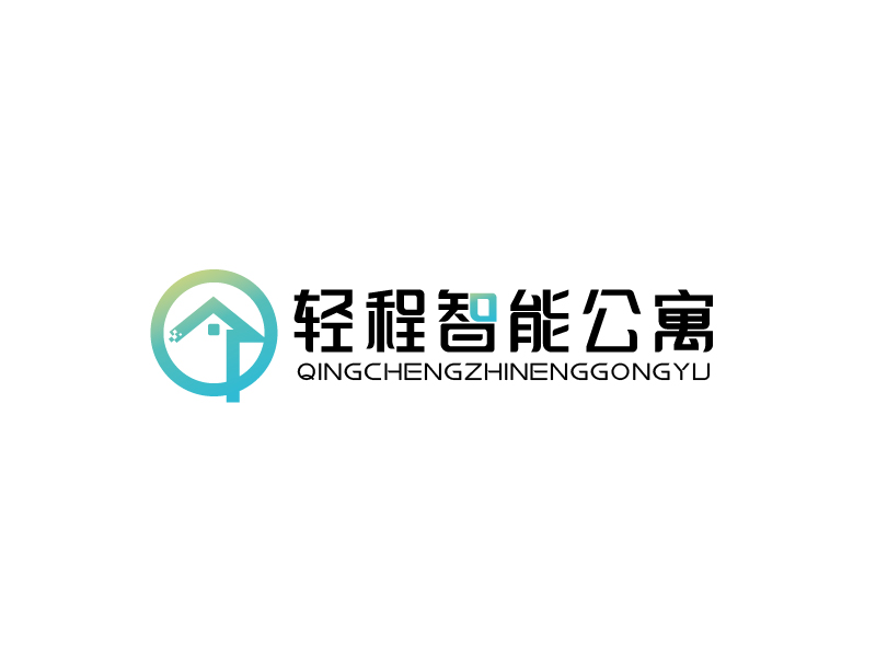 張俊的輕程智能公寓logo設(shè)計