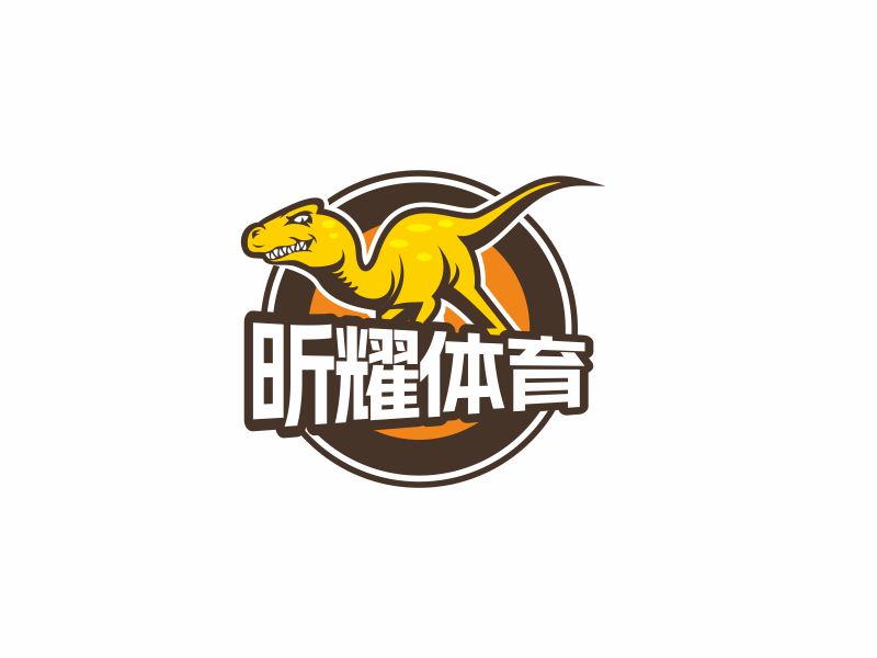 何嘉健的昕耀體育，副標(biāo)題：SPARKLE SPORTSlogo設(shè)計(jì)